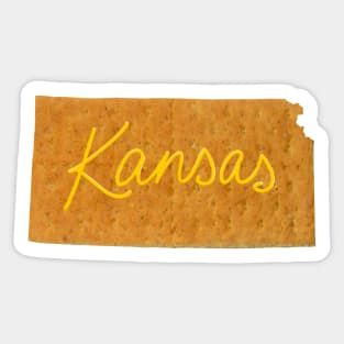 Kansas Graham Cracker Sticker